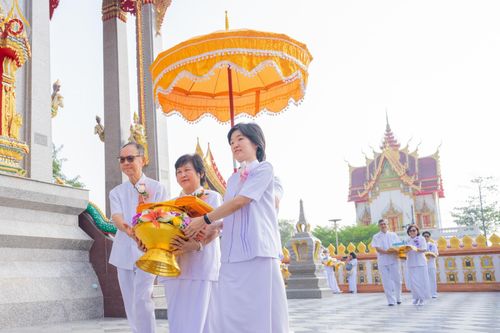 ภาพ No.111429:พิธีทอดผ้าป่าทำนุบำรุงศาสนสถาน ณ วัดตรีพาราสีมาเขต ต.สามเมือง อ.ลาดบัวหลวง จ.พระนครศรีอยุธยา วันที่ 13 มกราคม พ.ศ. 2567