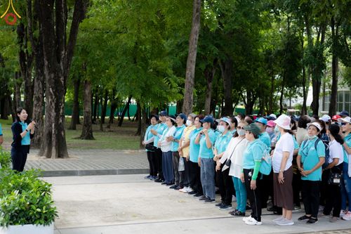 ภาพ No.145910:ชมรมจิตอาสาอนุรักษ์สิ่งแวดล้อม รับบุญทำความสะอาดบริเวณโบสถ์พระไตรปิฎก วัดพระธรรมกาย จ.ปทุมธานี วันที่ 25 กรกฎาคม พ.ศ. 2567