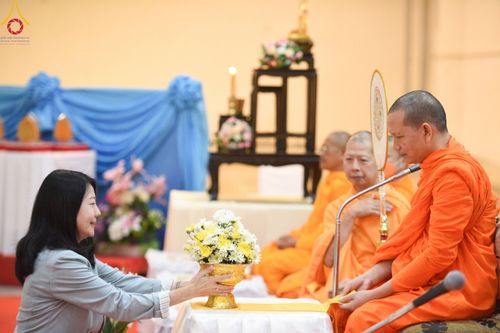 ภาพ No.122796:พิธีมอบโล่และใบประกาศเกียรติคุณ โครงการเจริญพระพุทธมนต์บทธัมมจักกัปปวัตนสูตร โรงเรียนที่มีผลการดำเนินกิจกรรมดีเด่น จังหวัดสระบุรี ณ ห้างทวีกิจ คอมเพล็กซ์ อ.เมือง จ.สระบุรี วันศุกร์ที่ 2 กุมภาพันธ์ พ.ศ. 2567