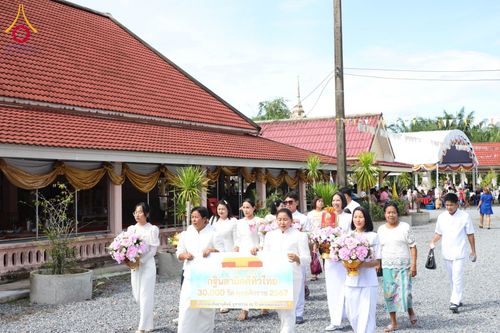 ภาพ No.181596:พิธีทอดกฐิน ณ วัดโดนธาราม ต.ท่าเรือ อ.เมือง จ.นครศรีธรรมราช ในโครงการทอดกฐินสามัคคีทั่วไทย 30,000 วัด บูชาธรรม 80 ปี หลวงพ่อธัมมชโย โดยคณะศิษยานุศิษย์วัดพระธรรมกาย วันที่ 25 ตุลาคม พ.ศ. 2567