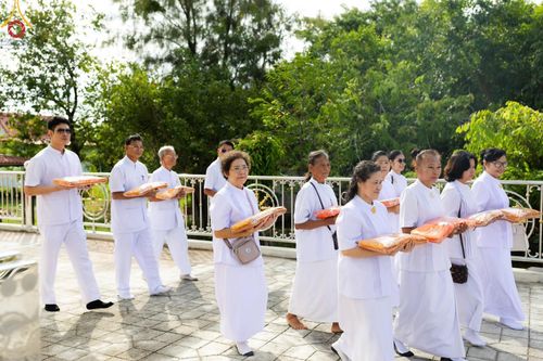 ภาพ No.179491:พิธีทอดกฐิน ณ วัดพุทธสันติธรรม จ.นครปฐม ในโครงการกฐินสามัคคีทั่วไทย 30,000 วัด บูชาธรรม 80 ปี หลวงพ่อธัมมชโย โดยคณะศิษยานุศิษย์วัดพระธรรมกาย วันที่ 26 ตุลาคม พ.ศ. 2567