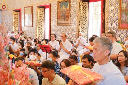 พิธีทอดกฐินสามัคคีทั่วไทย 5,000 วัด ณ วัดขุนจันทร์ กรุงเทพมหานคร วันที่ 12 พฤศจิกายน พ.ศ. 2566