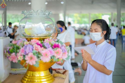 ภาพ No.87641:พิธีบุพเปตพลี  ครั้งที่ 140 ร่วมอุทิศบุญแด่หมู่ญาติที่ล่วงลับไปแล้ว และสืบทอดอายุพระพุทธศาสนา วันพฤหัสบดีที่ 14 กันยายน พ.ศ.2566 วันพระแรม 14 ค่ำ เดือน 9 ณ หอฉันคุณยายอาจารย์ฯ วัดพระธรรมกาย