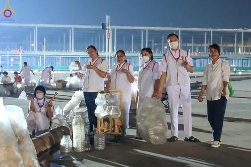 ภาพ No.123303:V.25 ชิตังเม การเตรียมงาน เก็บงาน การรับบุญของเจ้าหน้าที่หน่วยงานต่างๆ เพื่อโครงการธรรมยาตรา กตัญญูบูชา มหาปูชนียาจารย์ พระมงคลเทพมุนี (สด จนฺทสโร) พระผู้ปราบมาร อนุสรณ์สถาน 7 แห่ง ปีที่ 12 ระหว่างวันที่ 2 - 31 มกราคม พ.ศ.2567