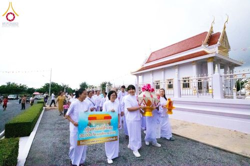 ภาพ No.178543:พิธีทอดกฐิน ณ วัดหนองแกประชาสรรค์ ต.หนองปลาไหล อ.หนองปรือ จ.กาญจนบุรี ในโครงการกฐินสามัคคีทั่วไทย 30,000 วัด บูชาธรรม 80 ปี หลวงพ่อธัมมชโย โดยคณะศิษยานุศิษย์วัดพระธรรมกาย วันที่ 20 ตุลาคม พ.ศ. 2567