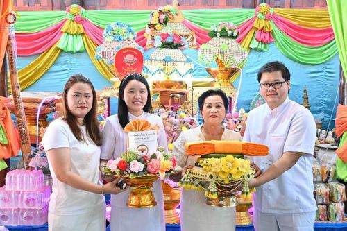 ภาพ No.97414:พิธีทอดกฐินสามัคคีทั่วไทย 5,000 วัด ณ วัดสุทธาวาส เพชรบุรี วันที่ 18 พฤศจิกายน พ.ศ. 2566