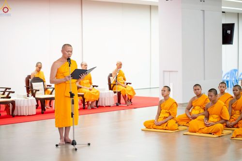 ภาพ No.246498:วันที่ 17 กันยายน พ.ศ. 2568 พิธีรับดวงแก้วนักเรียนบาลี "ดวงแก้วยกชั้นให้ลั่นจักรวาล" ณ ห้องเทวสภา วัดพระธรรมกาย