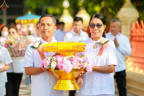 ภาพ No.108522:พิธีทอดผ้าป่าทำนุบำรุงศาสนสถาน ณ วัดบางช้างใต้ ต.บางช้าง อ.สามพราน จ.นครปฐม วันที่ 9 มกราคม พ.ศ. 2567