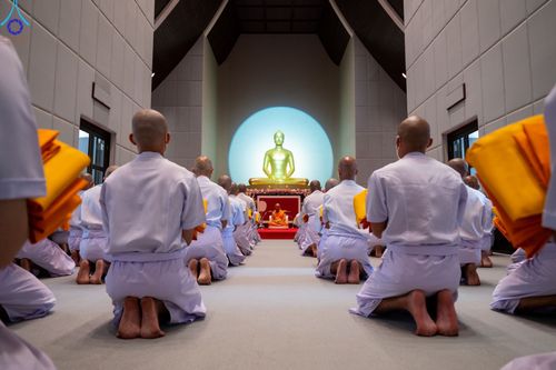 ภาพ No.84163:พิธีขอบรรพชา , พิธีขอสรณคมน์และศีล ,  พิธีรับบาตร , พิธีอุปสมบท ในโครงการบรรพชาอุปสมบทหมู่ธรรมทายาทรุ่นเข้าพรรษา และโครงการบรรพชาสามเณรโรงเรียนนานาชาติ รุ่นที่ 12 ณ โบสถ์พระไตรปิฎก วัดพระธรรมกาย วันที่ 22 กรกฎาคม พ.ศ. 2566