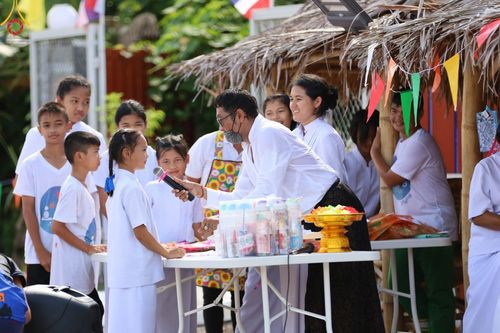 ภาพ No.94628:พิธีทอดกฐินสามัคคี สร้างกุฏิสงฆ์หลังแรก ณ ศูนย์ปฏิบัติธรรมและอบรมเยาวชนเมืองยะลา (ถนนเวฬุวัน ซอยเศรษฐี) วันที่ 15 พฤศจิกายน พ.ศ. 2566