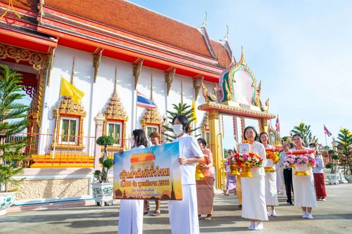 ภาพ No.93691:พิธีทอดกฐินสามัคคี ณ วัดมงคลพุกการาม จ.ปทุมธานี เพื่อปฏิสังขรณ์ถาวรวัตถุทุกสิ่ง วันอาทิตย์ที่ 12 พฤศจิกายน พ.ศ. 2566