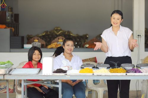 ภาพ No.234029:วันอาทิตย์ที่ 20 กรกฎาคม พ.ศ.2568 พิธีทอดผ้าป่า และพิธีตอกเสาเข็มต้นแรก สร้างอาคารปฏิบัติธรรมพระมงคลเทพมุนี ณ ศูนย์ปฏิบัติธรรมสุราษฏร์ธานี