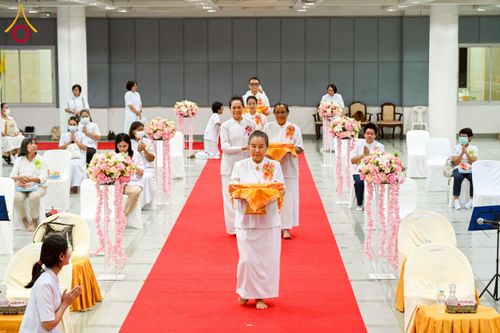 ภาพ No.229015:วันอาทิตย์ที่ 15 มิถุนายน พ.ศ. 2568 พิธีทอดผ้าป่าทุนพัฒนาพระมหาเปรียญ และทุนเผยแผ่พระพุทธศาสนาไปทั่วโลก ณ ห้องสัมมนา SPD สภาธรรมกายสากล วัดพระธรรมกาย