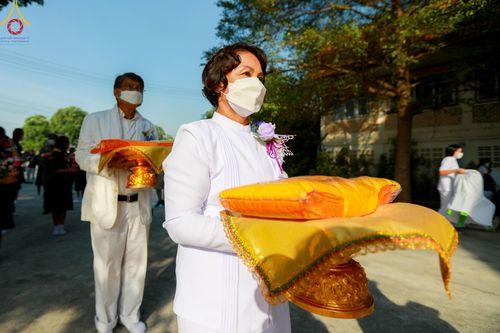 ภาพ No.113829:พิธีทอดผ้าป่าทำนุบำรุงศาสนสถาน ณ วัดบัวแก้วเกษร ต.ระแหง อ.ลาดหลุมแก้ว จ.ปทุมธานี วันที่ 17 มกราคม พ.ศ. 2567