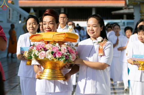 ภาพ No.113873:พิธีทอดผ้าป่าทำนุบำรุงศาสนสถาน ณ วัดอัมพวัน ต.บางม่วง อ.บางใหญ่ จ.นนทบุรี วันที่ 17 มกราคม พ.ศ. 2567