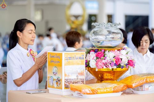 ภาพ No.237909:วันเสาร์ที่ 9 สิงหาคม พ.ศ. 2568 (วันพระ ขึ้น 15 ค่ำ เดือน 9) พิธีบุพเปตพลี ครั้งที่ 168 ร่วมอุทิศบุญแด่หมู่ญาติที่ล่วงลับไปแล้ว และสืบทอดอายุพระพุทธศาสนา ณ หอฉันคุณยายอาจารย์ฯ วัดพระธรรมกาย