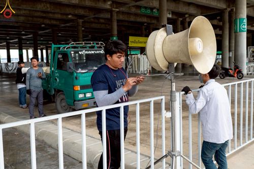 ภาพ No.218336:วันที่ 14-15 เมษายน พ.ศ. 2568 การเตรียมงานเครื่องเสียง , การเตรียมงานติดผ้ารับประเคน , การเตรียมงานเครื่องนอนพระสังฆาธิการ , การเตรียมงานจุดนั่งสาธุชน , การเตรียมงานถุงน้ำถ่วงน้ำหนักโต๊ะ , การเตรียมงานภาชนะฉันภัตตาหาร เพื่องานวันคุ้มครองโลก 22 เมษายน พ.ศ