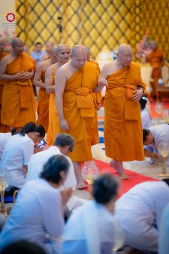 ภาพ No.210817:วันพฤหัสบดีที่ 13 มีนาคม พ.ศ. 2568  สมโภชพระประธานอุโบสถวัดป่าอุบลแก้ว จังหวัดอุบลราชธานี