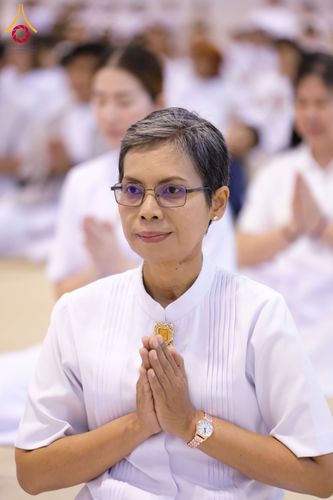 ภาพ No.287642:วันที่ 1 มกราคม พ.ศ. 2569 พิธีบูชาข้าวพระ ณ สภาธรรมกายสากล วัดพระธรรมกาย