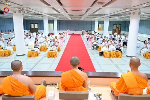 ภาพ No.229086:วันอาทิตย์ที่ 15 มิถุนายน พ.ศ. 2568 พิธีทอดผ้าป่าทุนพัฒนาพระมหาเปรียญ และทุนเผยแผ่พระพุทธศาสนาไปทั่วโลก ณ ห้องสัมมนา SPD สภาธรรมกายสากล วัดพระธรรมกาย