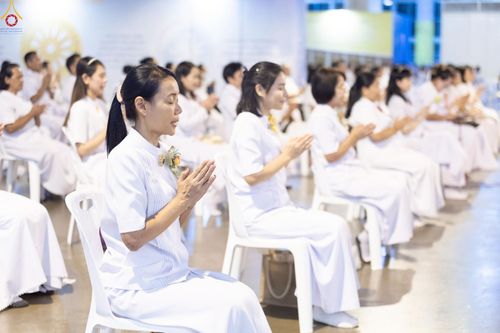 ภาพ No.241208:วันพุธที่ 27 สิงหาคม พ.ศ. 2568 พิธีฉลองชัยสวดมนต์ บทธัมมจักกัปปวัตตนสูตร ครบ 7,650,575,757 จบ ในวันธรรมชัย วัดพระธรรมกาย