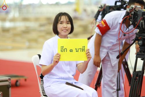 ภาพ No.125389:V.27 มาฆะ สาธุ  การรับบุญเตรียมงาน ปฎิบัติงาน เก็บงาน ของเจ้าหน้าที่หน่วยงานต่างๆ เพื่อวันมาฆบูชา วันเสาร์ที่ 24 กุมภาพันธ์  พ.ศ. 2567 ณ วัดพระธรรมกาย จ.ปทุมธานี