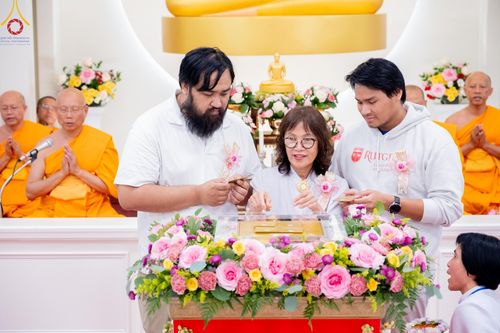 ภาพ No.144734:พิธีประดิษฐานลูกนิมิตมหาสมบัติ ผูกสีมาสถาปนาอุโบสถ บูชาธรรม ๘๐ ปี หลวงพ่อธัมมชโย วันอาทิตย์ที่ ๓๐ มิถุนายน พ.ศ. ๒๕๖๗ วัดพระธรรมกายนิวเจอร์ซี ประเทศสหรัฐอเมริกา