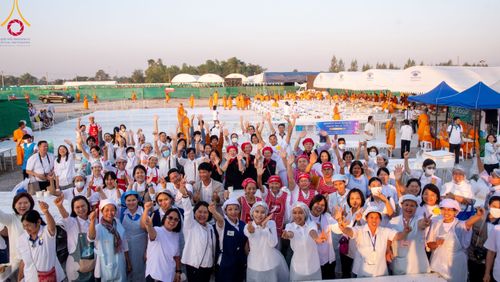 ภาพ No.116526:พิธีถวายภัตตาหารเป็นสังฆทาน แด่คณะพระธรรมยาตรา ปีที่ 12 วันที่ 22 มกราคม พ.ศ. 2567 ณ อนุสรณ์สถานบางนางแท่น จ.นครปฐม