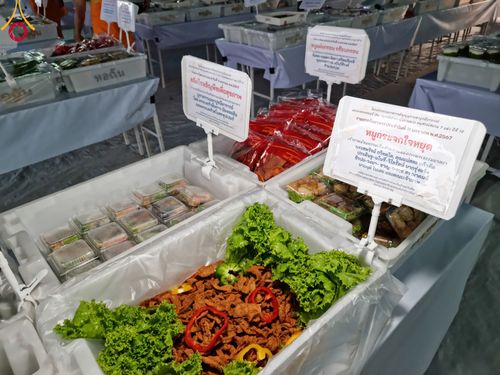 ภาพ No.109911:ถวายภัตตาหารเป็นสังฆทาน แด่คณะพระธรรมยาตราฯ ปีที่ 12 วันที่ 11 มกราคม พ.ศ. 2567 ณ อนุสรณ์สถานคลองบางนางแท่น  อ.สามพราน จ.นครปฐม