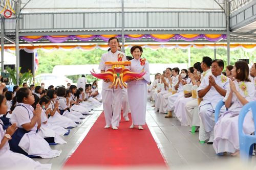 ภาพ No.94699:พิธีทอดกฐินสามัคคี สร้างกุฏิสงฆ์หลังแรก ณ ศูนย์ปฏิบัติธรรมและอบรมเยาวชนเมืองยะลา (ถนนเวฬุวัน ซอยเศรษฐี) วันที่ 15 พฤศจิกายน พ.ศ. 2566