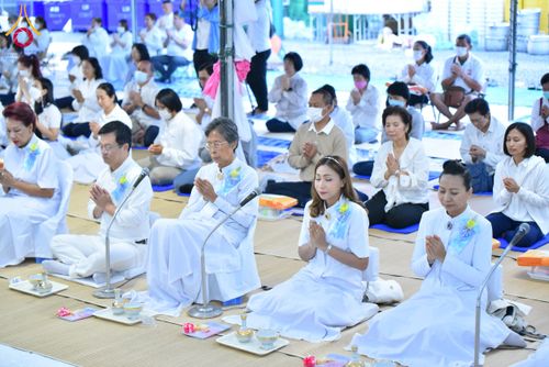 ภาพ No.118893:พิธีถวายภัตตาหารเป็นสังฆทาน แด่คณะพระธรรมยาตรา ปีที่ 12 วันที่ 26 มกราคม พ.ศ. 2567 ณ อนุสรณ์สถานบางปลา จ.นครปฐม