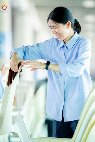 ภาพ No.60547:V.38 ทุ่มพลังเพื่อพ่อครบ 80 ปี ภาพการเตรียมงานของหน่วยงานต่างๆ เพื่อพิธีฉลองอายุวัฒนมงคล 80 ปี หลวงพ่อธัมมชโย และรับถวายมหาสังฆทาน 10,000 กว่าวัดทั่วประเทศ ในวันคุ้มครองโลก วันจันทร์ที่ 22 เมษายน พ.ศ. 2567