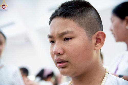 ภาพ No.213808:วันเสาร์ที่ 29 มีนาคม พ.ศ. 2568 พิธีตัดปอยผม ขอขมาผู้ปกครอง มอบบาตร-ผ้าไตร และพิธีบรรพชาสามเณร ณ ศูนย์ปฏิบัติธรรมจังหวัดระยอง (บ้านช่องลม) ต.บางบุตร อ.บ้านค่าย จ.ระยอง