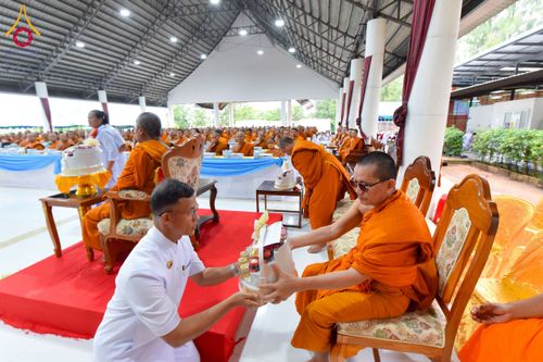 ภาพ No.230555:วันอาทิตย์ที่ 29 มิถุนายน พ.ศ. 2568  งานสัมมนาคณะสงฆ์จังหวัดอำนาจเจริญ โครงการกฐินสามัคคีทั่วไทย 30,000 วัด บูชาธรรม 81 ปี หลวงพ่อธัมมชโย และพิธีถวายสังฆทาน 409 วัด ครบรอบ 9 ปี ณ ธุดงคสถานอำนาจเจริญ