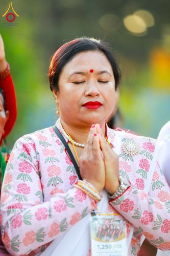 ภาพ No.130491:พิธีบรรพชาธรรมทายาท ในโครงการบรรพชา 1,250 รูป ณ แดนประสูติ สวนลุมพินี ประเทศเนปาล วันที่ 9 มีนาคม พ.ศ. 2567