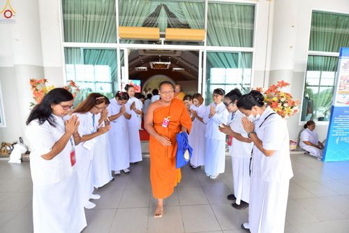 ภาพ No.231547:สัมมนาคณะสงฆ์ เพื่อการฟื้นฟูพระพุทธศาสนา  (ภาคตะวันออก 8 จังหวัด) ปราจีนบุรี ชลบุรี จันทบุรี ฉะเชิงเทรา นครนายก สระแก้ว ระยอง ตราด โครงการกฐินสามัคคีทั่วไทย 30,000 วัด ประจำปี พุทธศักราช 2568 ณ ศูนย์การศึกษาเขาแก้วเสด็จ  อาคารสภาธรรมทายาท  ต.บ้านนา อ.กบิ