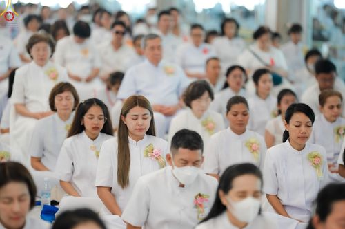 ภาพ No.128883:พิธีทอดผ้าป่าฉลองมหารัตนเจดีย์สิริปทุมสวรรค์ ณ ศูนย์ปฏิบัติธรรมภาคใต้ อ.บางกล่ำ จ.สงขลา วันที่ 10 มีนาคม พ.ศ. 2567