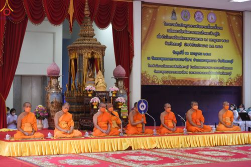 ภาพ No.79405:พิธีเวียนประทักษิณ ขอขมา มอบผ้าไตร โครงการบรรพชาสามเณรฟื้นฟูพระพุทธศาสนาทั่วไทย ณ วัดพระพุทธบาทราชวรมหาวิหาร อ.พระพุทธบาท จ.สระบุรี วันที่ 1 เมษายน พ.ศ. 2566