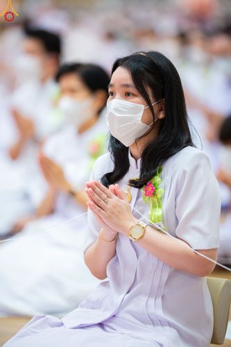 ภาพ No.84783:พิธีบรรจุพระบรมสารีริกธาตุภายในเกตุดอกบัวตูม องค์พระประธาน ณ ห้องแก้วสารพัดนึก 2 วัดพระธรรมกาย ในวันอาสาฬหบูชา อังคารที่ 1 สิงหาคม พ.ศ.2566