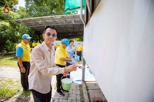 ภาพ No.226802:กิจกรรมจิตอาสาพัฒนา “เราทำความ ดี ด้วยหัวใจ” เนื่องในโอกาสวันพระบาทสมเด็จพระปกเกล้าเจ้าอยู่หัว ณ วัดพระธรรมกาย อ.คลองหลวง จ.ปทุมธานี วันพุธที่ 28 พฤษภาคม พ.ศ. 2568