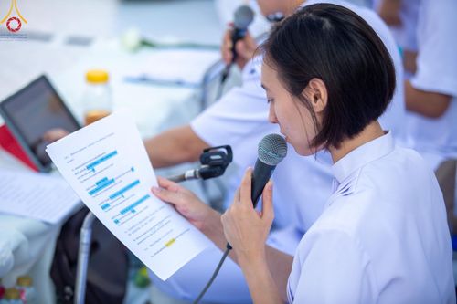 ภาพ No.151711:V.55 ทีมใหญ่ที่หาดใหญ่ เจ้าหน้าที่ทุกสถานะ หลายสัญชาติ ร่วมกันจัดงานตักบาตรที่หาดใหญ่ วันที่ 10-11 สิงหาคม พ.ศ. 2567