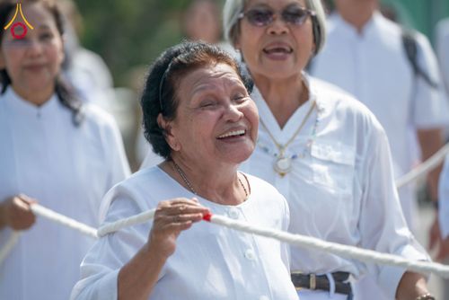 ภาพ No.211444:วันอาทิตย์ที่ 16 มีนาคม พ.ศ. 2568 ธรรมยาตราอัญเชิญพระบรมสารีริกธาตุ รอบเมืองปัตตานี ประดิษฐาน ณ ปทุมเจดีย์ เจดีย์พระพุทธเจ้า 5 พระองค์  ศูนย์อบรมเยาวชนปัตตานี