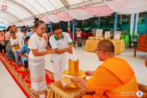 ภาพ No.161141:พิธีถวายมหาสังฆทาน 31 วัด , พิธีบุพเปตพลี , พิธีไถ่ชีวิตโค และ ปล่อยพันธ์ุปลาจำนวน 50,000 ชีวิต ณ ศูนย์การศึกษาจอมบึง ต.รางบัว อ.จอมบึง จ.ราชบุรี วันที่ 28 กันยายน พ.ศ. 2567