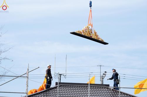 ภาพ No.132256:พิธีประดิษฐานยอดอุโบสถ บูชาธรรม 80 ปี หลวงพ่อธัมมชโย ณ วัดพระธรรมกายโทชิหงิ ประเทศญี่ปุ่น วันอาทิตย์ที่ 24 มีนาคม พ.ศ. 2567