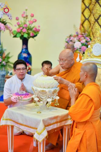 ภาพ No.210747:วันพฤหัสบดีที่ 13 มีนาคม พ.ศ. 2568  สมโภชพระประธานอุโบสถวัดป่าอุบลแก้ว จังหวัดอุบลราชธานี