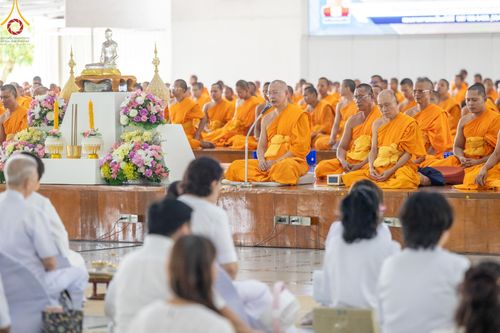 ภาพ No.157748:พิธีถวายภัตตาหารเมนูสวรรค์ ในพรรษาแห่งการเข้าถึงธรรม วันเสาร์ที่ 28 กันยายน พ.ศ. 2567 ณ หอฉันคุณยายอาจารย์ฯ วัดพระธรรมกาย