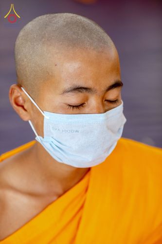 ภาพ No.76008:พิธีบรรพชาสามเณร ณ วัดปันชารี สันติปูร์ อรัญกฏิ เมืองคาร์กาชารี ประเทศบังกลาเทศ วันที่ 10 กุมภาพันธ์ พ.ศ. 2566