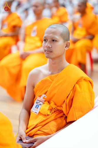 ภาพ No.350174:วันที่ 17-18 กันยายน พ.ศ. 2569 โครงการบรรพชาพัฒนาคุณธรรม จริยธรรม สำหรับนักเรียนนายสิบตำรวจ (นสต.) รุ่นที่ 16 ศูนย์ฝึกอบรมตำรวจภูธรภาค 1  ได้จัดกิจกรรม ณ สภาธรรมกายสากล ห้องแก้ว2