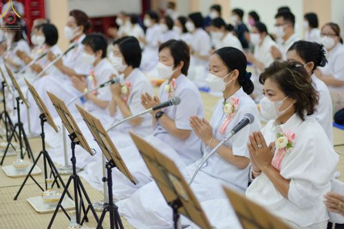 ภาพ No.72882:พิธีถวายภัตตาหารเป็นสังฆทาน แด่คณะพระธรรมยาตราฯ ในโครงการธรรมยาตรากตัญญูบูชา มหาปูชนียาจารย์ พระมงคลเทพมุนี(สด จนฺทสโร) พระผู้ปราบมาร อนุสรณ์สถาน 7 แห่ง ปีที่ 11 วันที่ 20 มกราคม พ.ศ. 2566