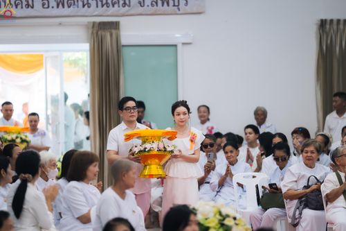 ภาพ No.331352:วันที่ 31 พฤษภาคม พ.ศ.2569 พิธีทอดผ้าป่าและตอกเสาเข็มมงคลต้นแรก องค์พระเจดีย์เพื่อสร้างสันติภาพโลก  ณ ธุดงคสถานพัฒนานิคม จังหวัดลพบุรี